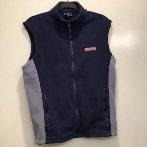 Vineyard vines fleece vest